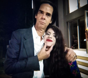 Amanda Acevedo and Nick Cave